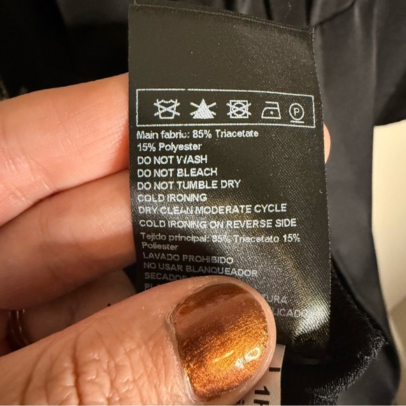 Ba&sh x Jay Ahr Black Janeiro Wrap Dress Size 6 - Picture 10 of 11